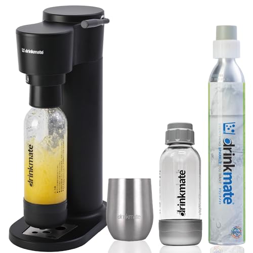【新品未使用】ソーダストリーム　drinkmate シンプルだから使いやすいソーダストリーム対応軽量ステンレスボトル キッチン家電